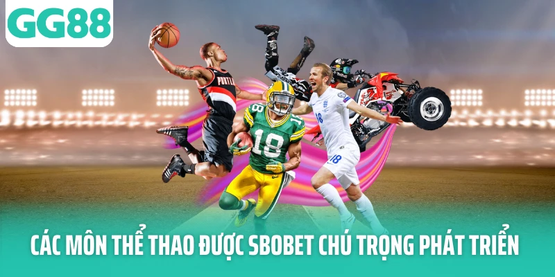 Các môn thể thao được SBOBET chú trọng phát triển Các môn thể thao được SBOBET chú trọng phát triển